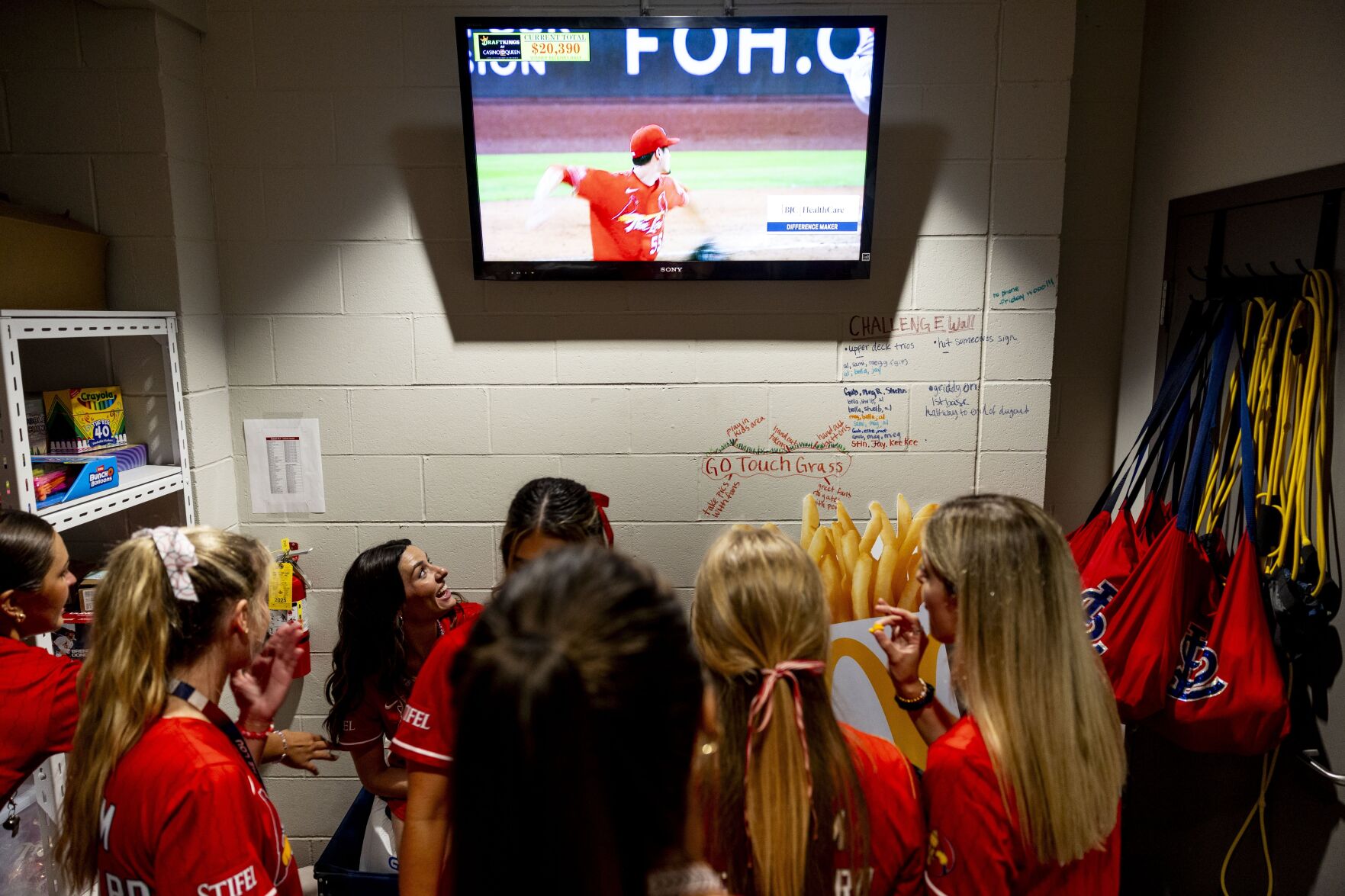 Team Fredbird takes the stage